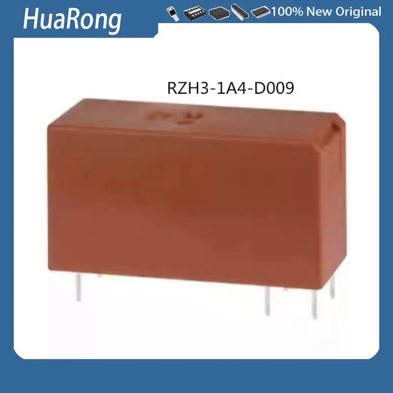 5PCS/LOT    RZH3-1A4-D009   16A    9VDC    6-foot