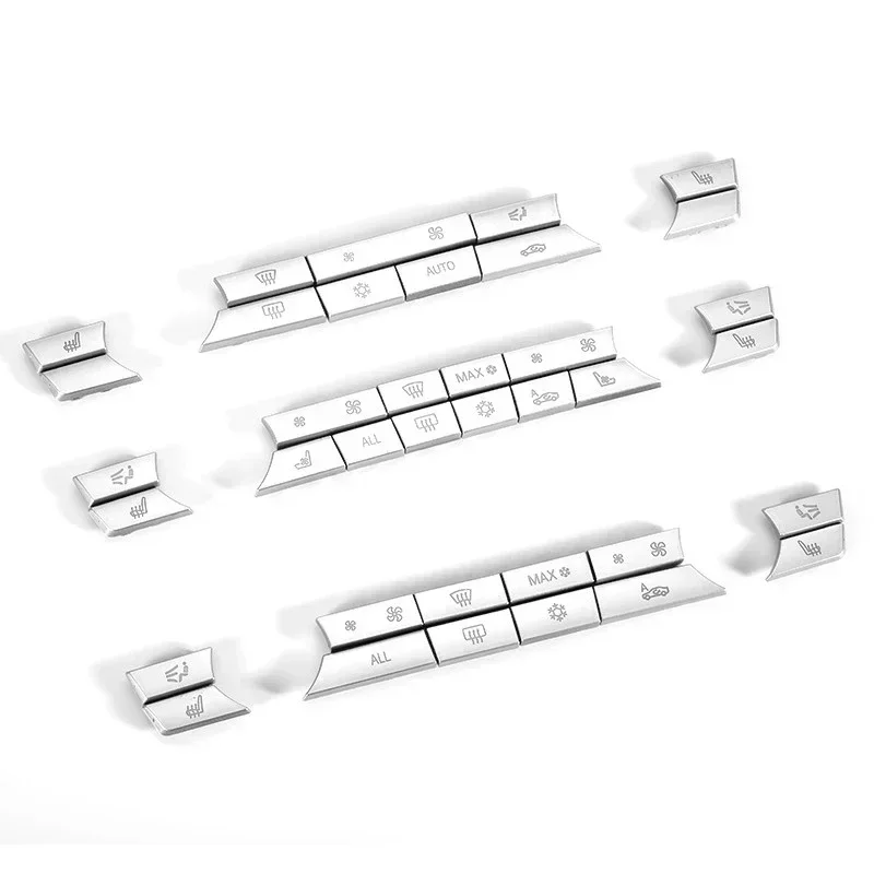 

For BMW 5 6 7 Series 5GT F10 F11 F18 F06 F12 F01 F02 Protector Cover Car Dashboard AC Air Panel Heater Switch Button Sticker