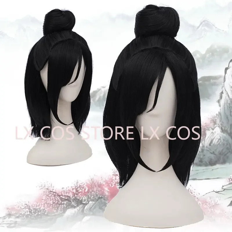 أنيمي مو داو زو شي تأثيري ني هوايسانغ الشباب غراندماستر من زراعة الشيطاني زي الرجال أنيمي الكبار شعر مستعار الصينية مروحة #6