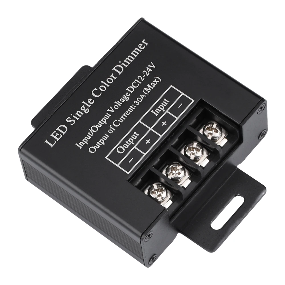 Dc12-24V 30A 11 Key Led Monochrome Rf Dimmer Wireless Remote Control Light Strip Controller Suitable for 5050 3528 Smd Led