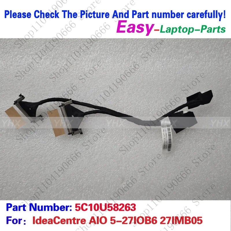 

bd новый для LENOVO IdeaCentre AIO 5-27IOB6 27IMB05 КАБЕЛЬ EDP 5C10U58263.