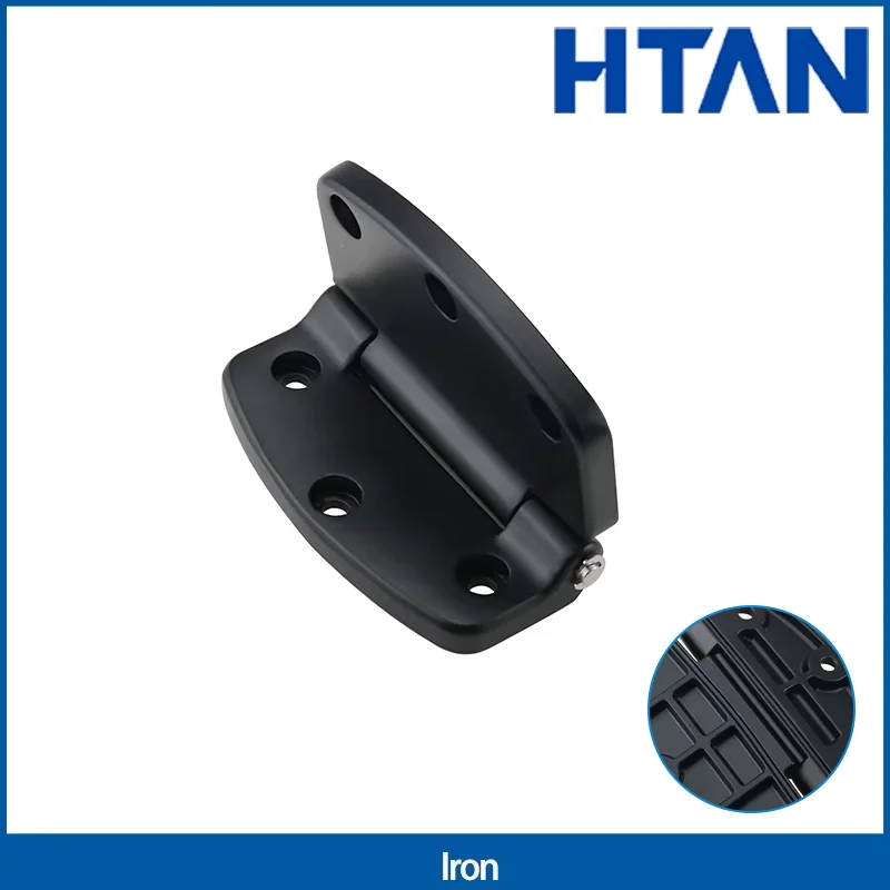 

Industrial Machinery Equipment Hardware Loading Door Heavy-Duty Large Hinge Black Carbon Steel Hinge