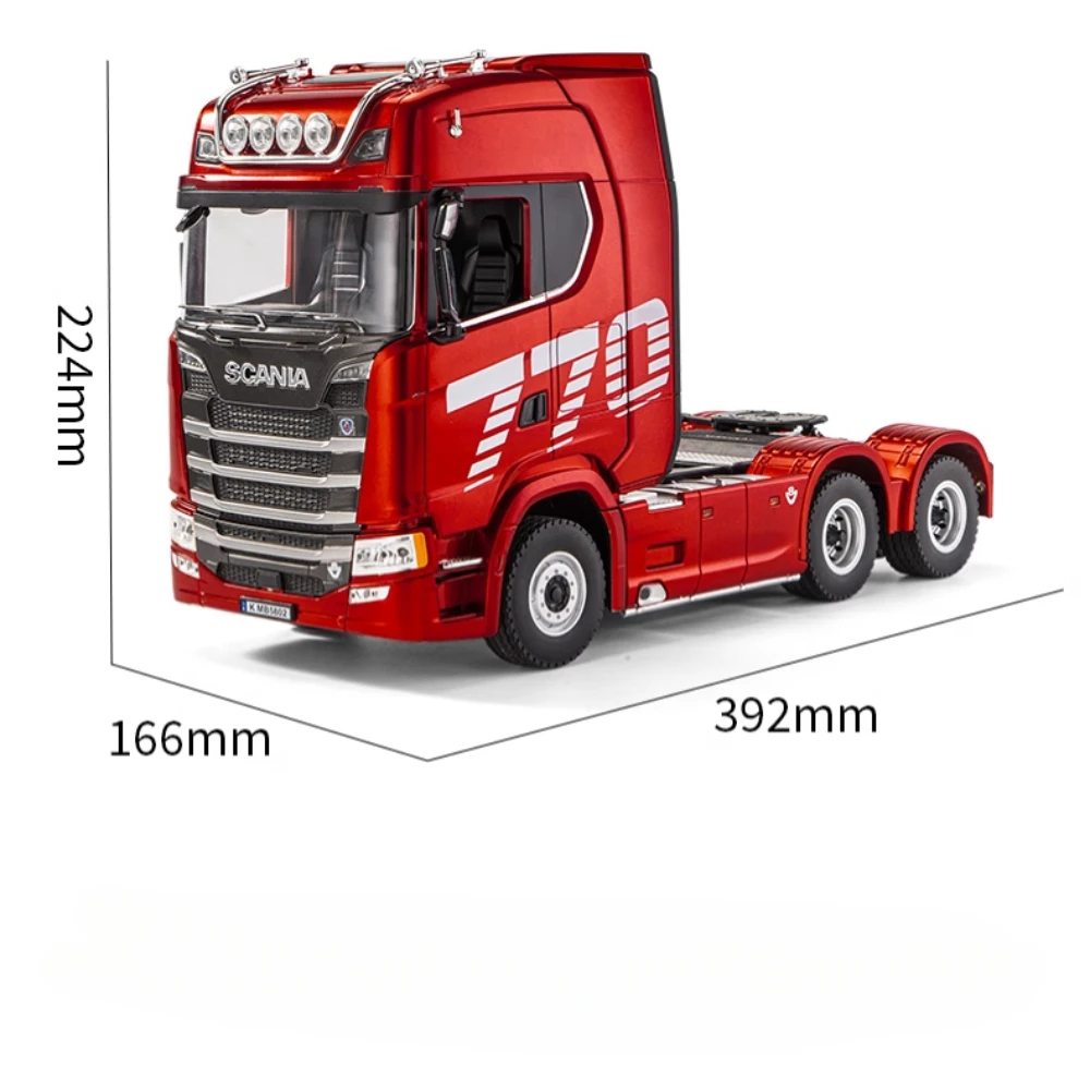 Huina 770S RC トラクター 1/18 電動 RC トレーラーモデルフルスケール 2.4 グラムリモートコントロールカーエンジニアリングモデルのおもちゃ男の子