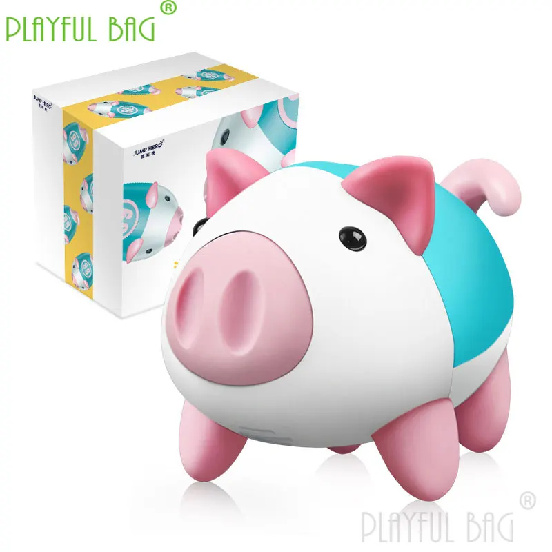 Funny and cute kid gift pig touch sensitive baby crawling smart electric music toy to accompany VD87