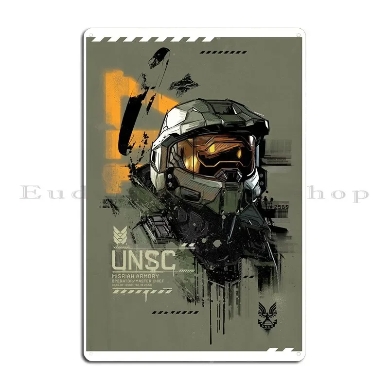 Unsc Misriah Armory Metal Sign Party Club Cave Cinema Kitchen Create Tin Sign Poster