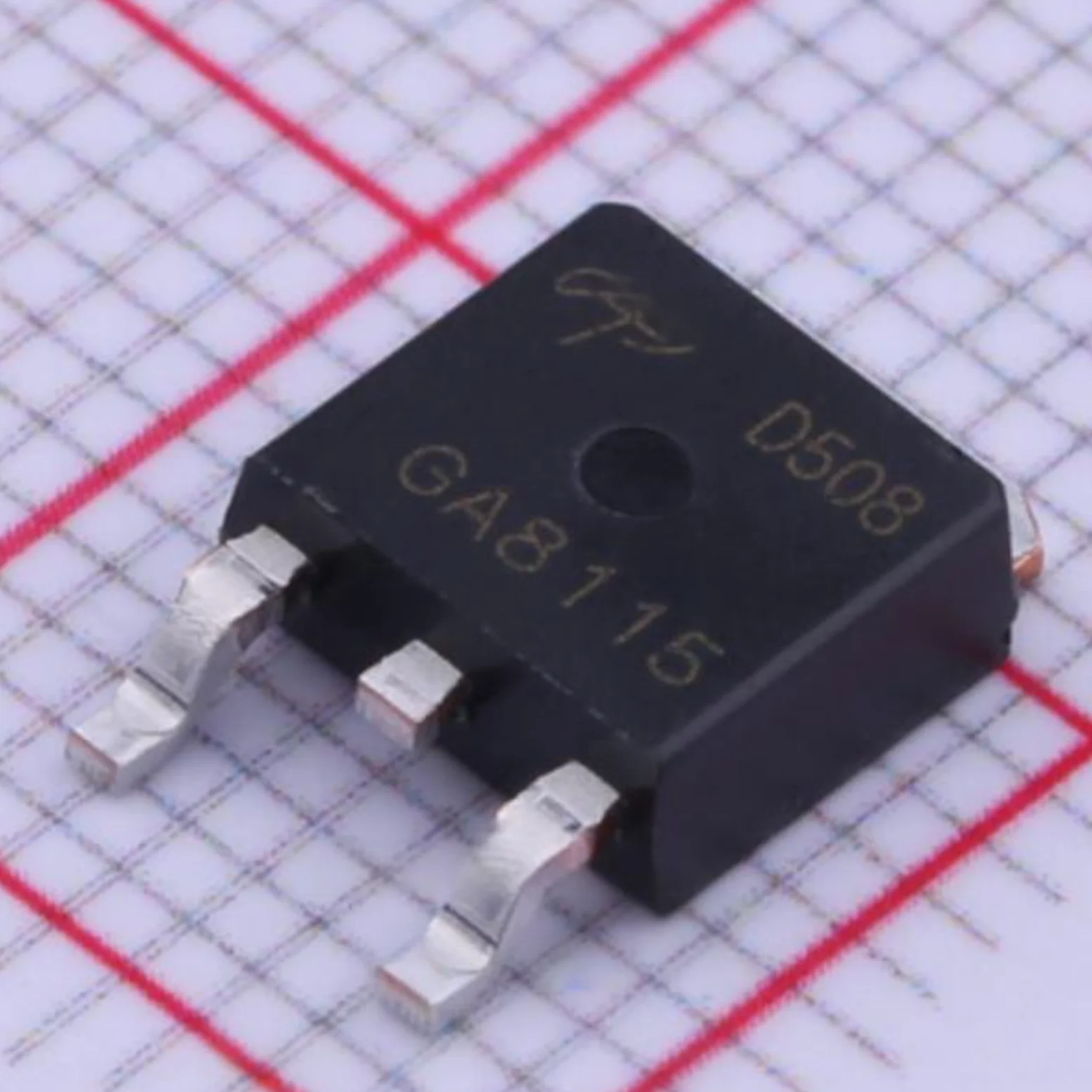 10PCS AOD508 Marking D508 TO-252 DPAK NEW Original Field Effect Tube 2.5W;50W 30V 22A；70A 1 N-channel 3mΩ@10V MOSFETs AOD508