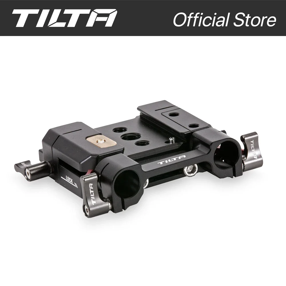 TILTA TA-BSP5-15-B 15mm LWS Baseplate Type V Black compatible with Canon C70