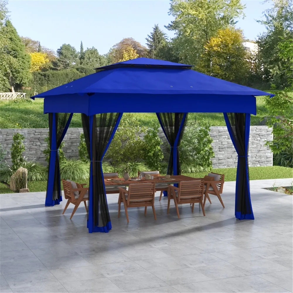 

Outdoor Pop Up Canopy Tent with Screen Curtains