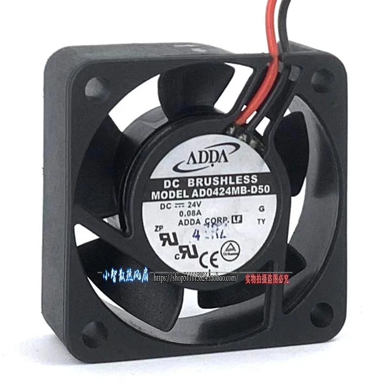 ORYGINALNY AD0424MB-D50 DC24V 0.08A 4015 40*40*15mm NOWY WENTYLATOR CHŁODZĄCY RADIATOR