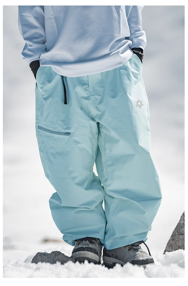 John Snow Winter Herren- und Damen-wasserdichte Skihose, warme, atmungsaktive Schnee-Frauenhose, Outdoor-Snowboardbekleidung, männliche Hose – Detail 37