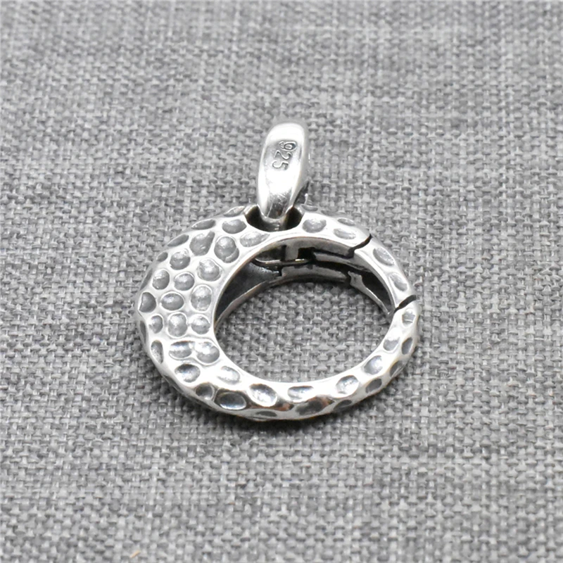 

Застежка-лобстер из стерлингового серебра 925 пробы, большая, вогнутая, для ожерелья и браслета