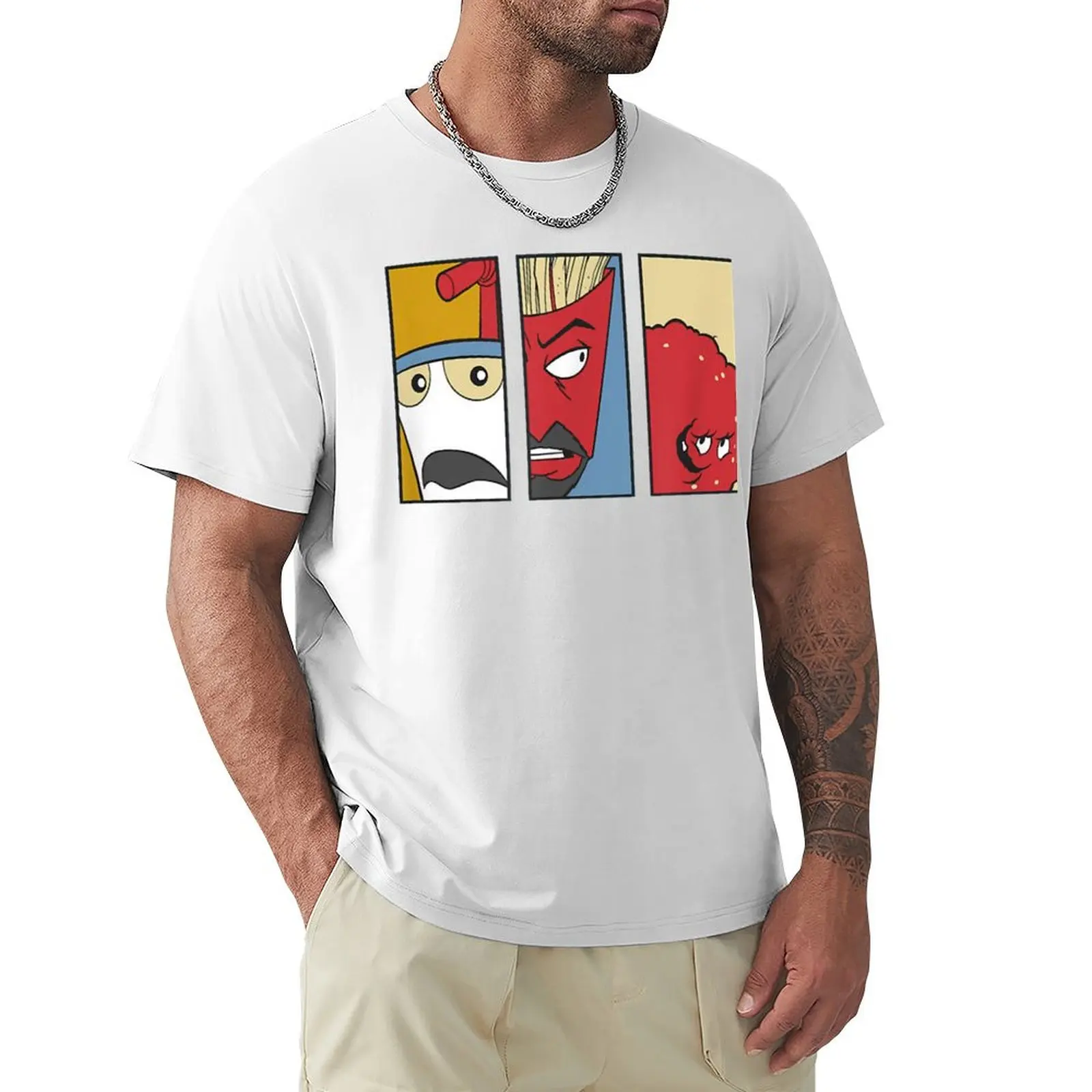 

Aqua Teen Hunger Force T-Shirt plain shirts graphic tees summer tops workout shirts for men