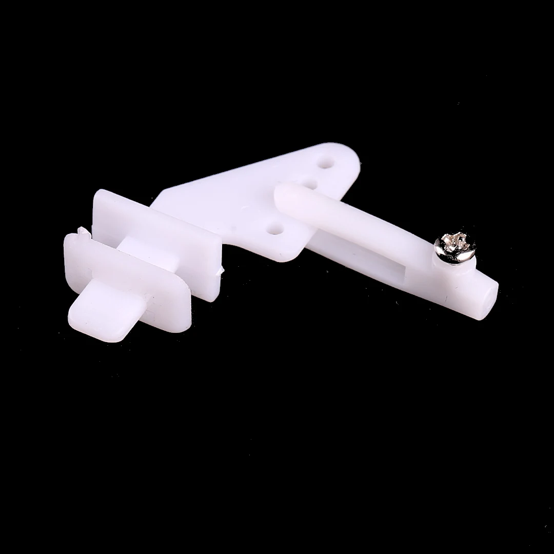 RC Model Servo KT Rudder Angle with 4 Hole 1.1mm Chuck Clip Clevis And Adjustable Screw for FPV Fixwing Aircraft Accessories