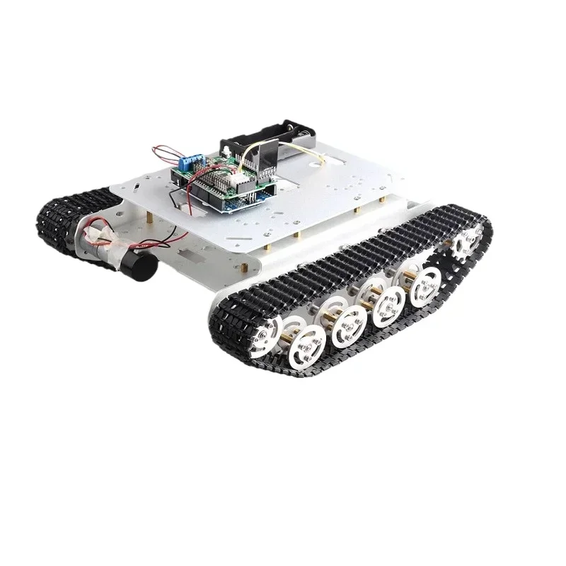 Hot SalesTSD100 Double-layer Chassis Wifi Control Tracked Robot Intelligent Car Chassis