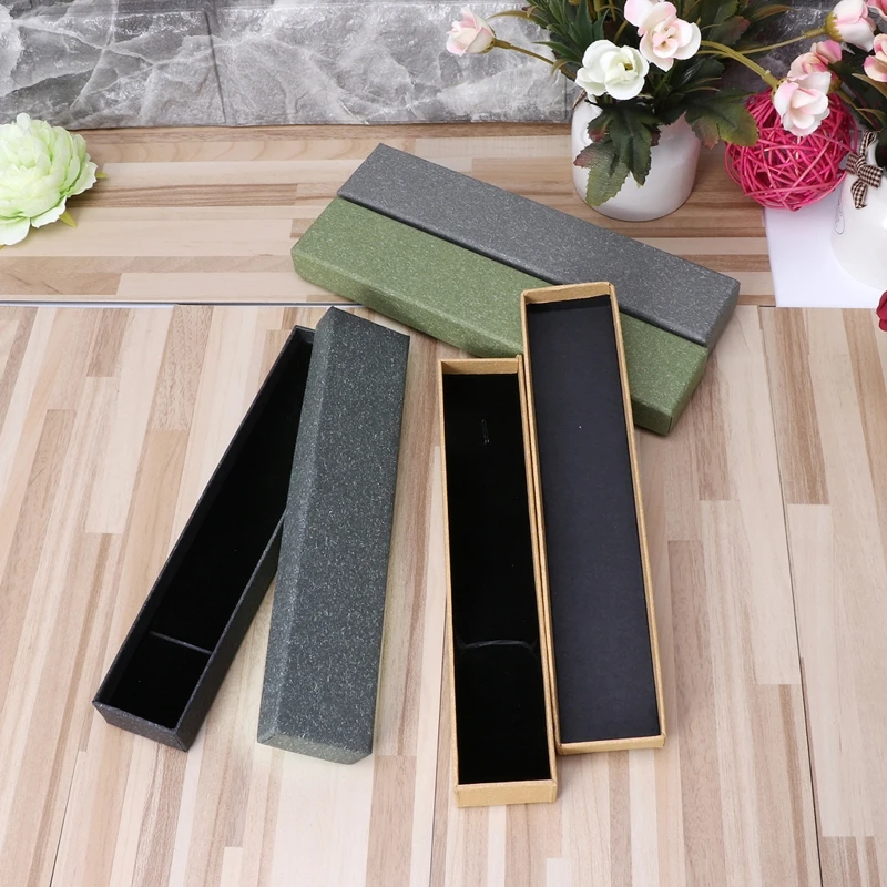 Portable Jewelry Package Box Solid Color Travel Storage Jewelry for Ca