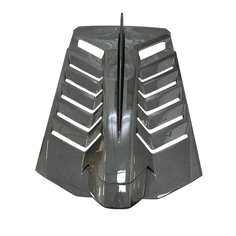 LP580 LP610 EVO Upgr STO Style Dry Full Carbon Fiber Rear Engine Hood