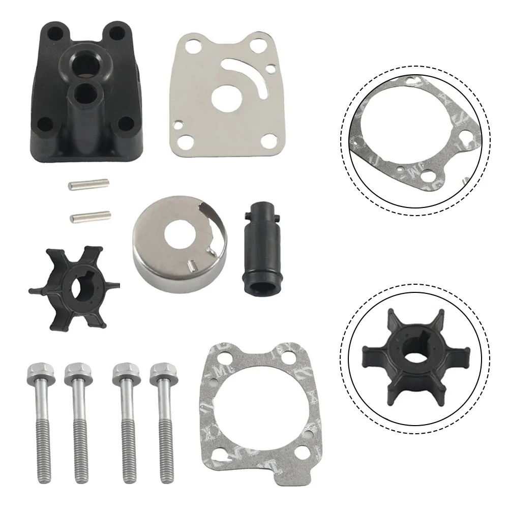 For F4B for f5a F6C 2010&Up Water Pump Repair Kit 6BX-WG078-00 Marine-Grade Replacement with Housing Gasket Cartridge Insert