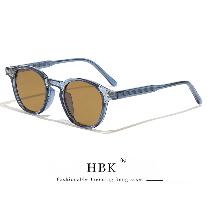 HBK Klassische einfache lässige runde TR-Rahmen polarisierte Sonnenbrille Männer Frauen Outdoor Party Urlaub Reisen Fahren Dekore Foto Requisiten – Detail 18