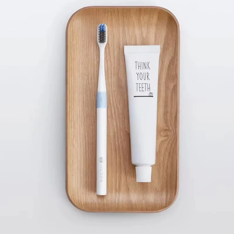 YouPin Dr. Bei แปรงสีฟัน Family Pack แปรงสีฟันคู่นําเข้าขนนุ่มวัสดุเกรดอาหารพร้อมกล่องแปรงสีฟันชุดเดินทาง