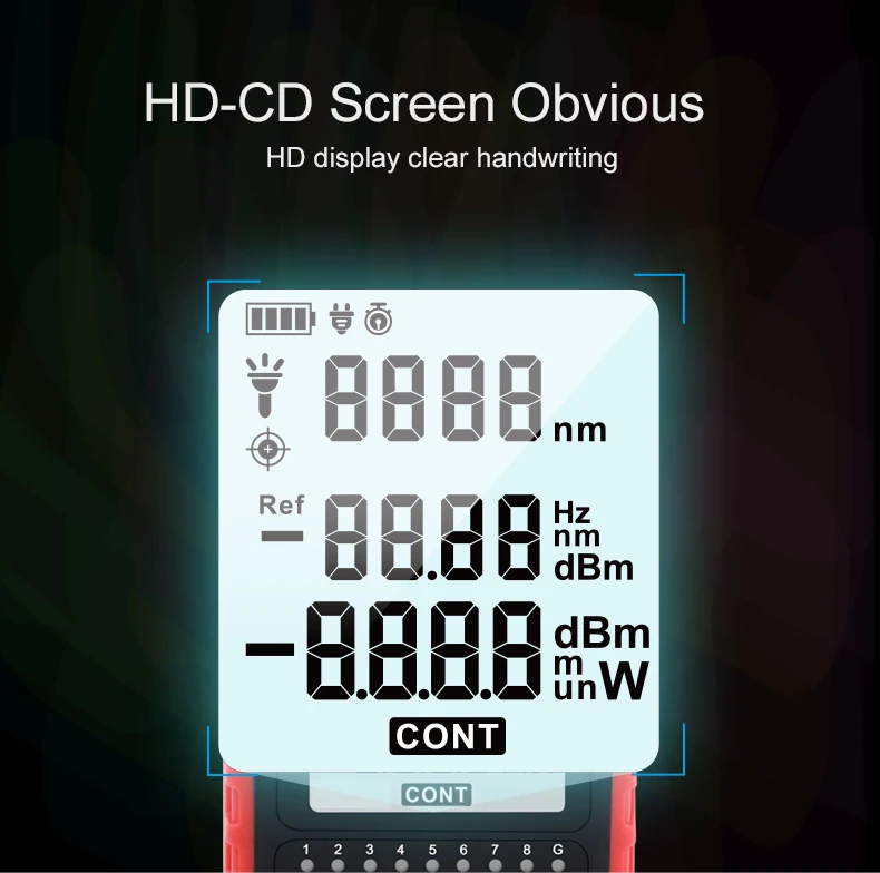Imagem -05 - Noyafa-fiber Optical Power Tester Visual Fault Locator Network Cabo Test Scan fc sc St60+ 8dbm Nf-908s
