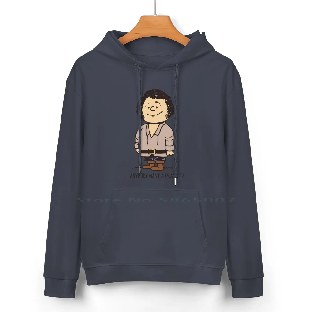 Anybody Want A Peanut ? Pure Cotton Hoodie Sweater 24 Colors Princess Bride Mashup Fezzik Anybody Want A Peanut Nikoby Parody