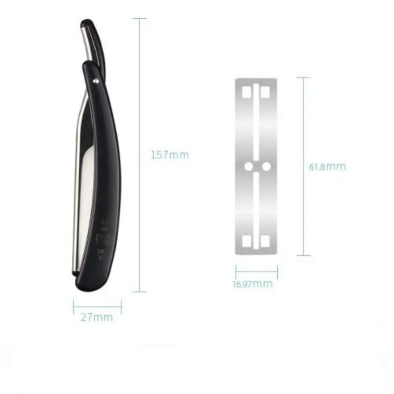 Vintage Manual Shaver for Men - Classic Barbershop Razor - Perfect for Shaving, Grooming, and Hair Styling