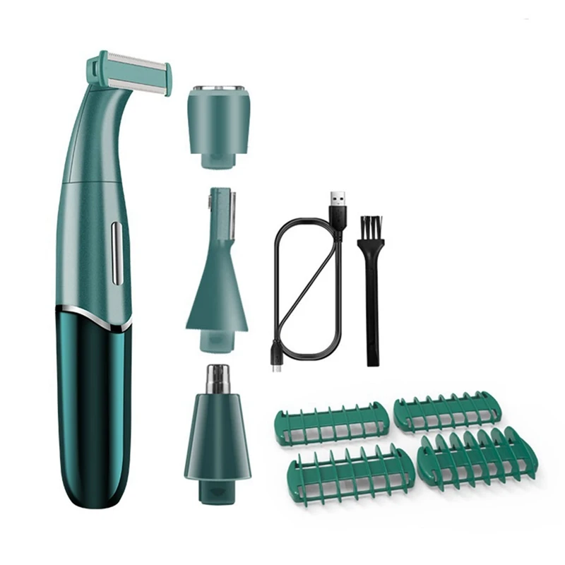 N85R-4 в 1, бритва для стрижки интимных зон, женская линия бикини, чувствительные бритвы, триммер для бритья волос, машинка для стрижки бороды