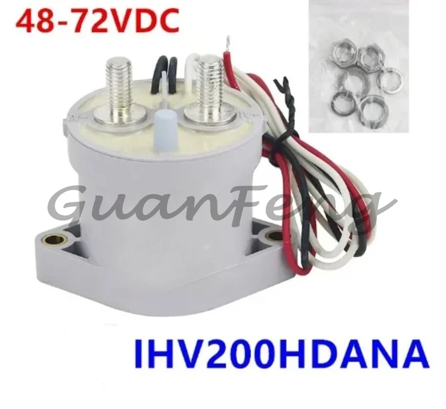 For 2‑2071410‑2 IHV200HDANA DC Contactor Relay 48‑72VDC Replace EV200ADANA for TE