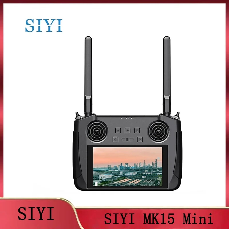 

Ручной интеллектуальный контроллер SIYI MK15 Mini HD с 5,5-дюймовым сенсорным ЖК-экраном Full HD FPV для БПЛА UGV USV CE FCC KC