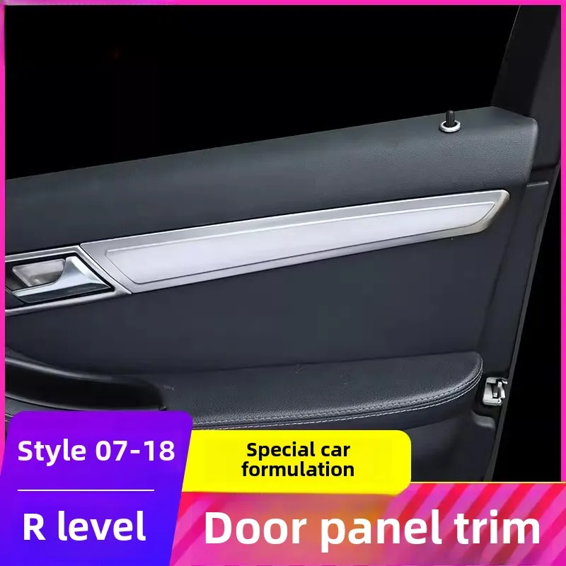 For 10-18 Mercedes-Benz W 251 R-Class modification r320 r350 r400 door panel trim interior bright strip