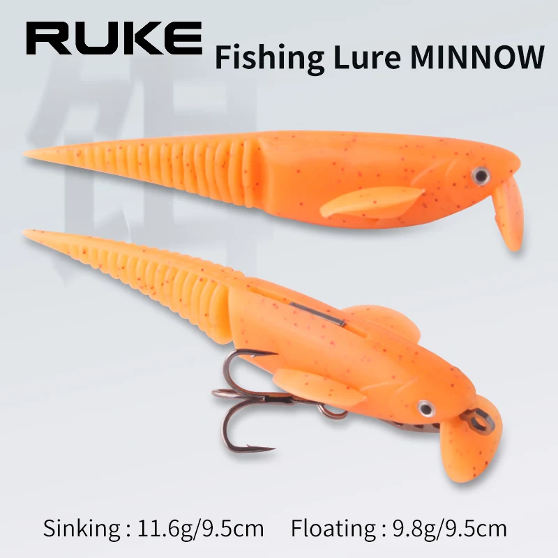Ruke 1Pc Minnow Lur… - image