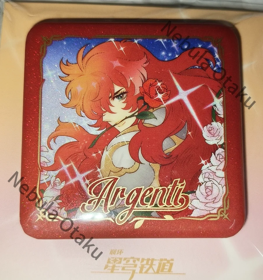 Honkai: Star Rail - Insignia de la serie Argenti de hojalata, productos oficiales de calidad para cosplay, exquisitos productos relacionados con el juego, regalos de recuerdo