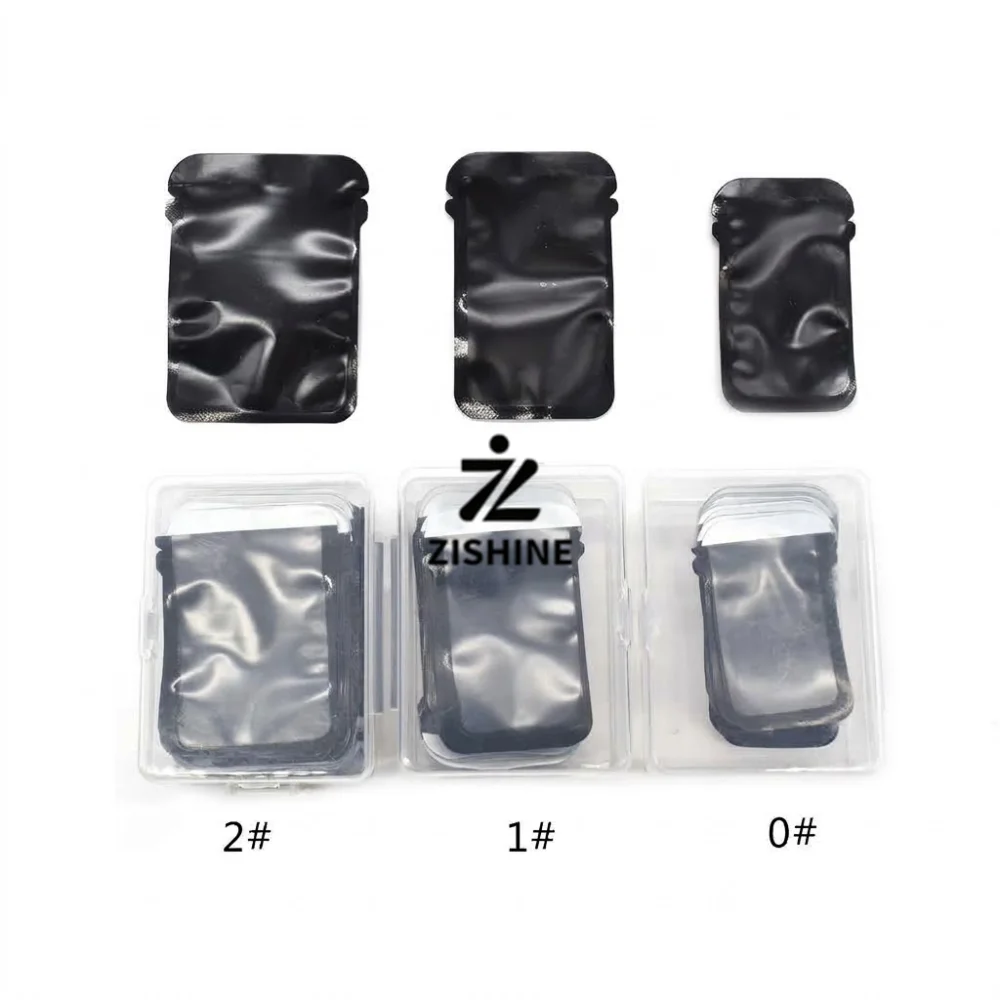 100Pcs Dental Barrier Envelopes Bags for Digital X-Ray Film Phosphor Imaging Plates Protective Sleeves Size 0# 1# 2# with Box