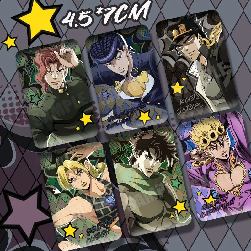 

JOJO's Bizarre Adventure Kujō Jōtarō Higashikata Josuke Kira Yoshikage Square Hazard Lights Badge