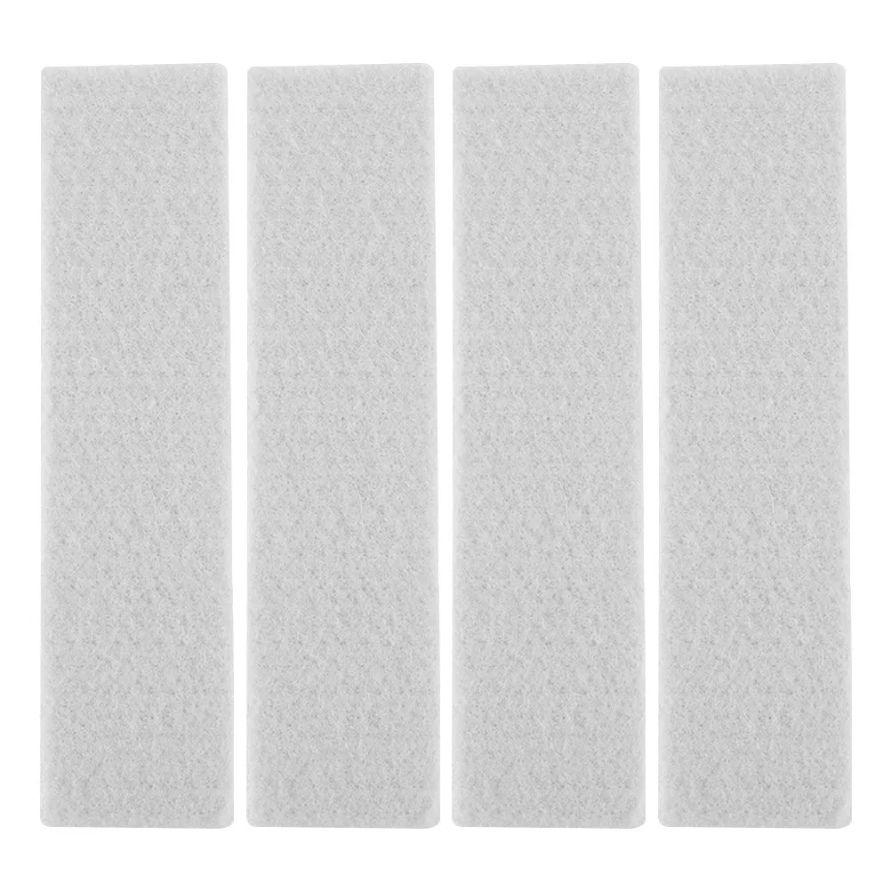 4 Peças de Pastilhas de Freio de Feltro para Bicicleta Ergométrica, Equipamento de Fitness, Resistentes ao Desgaste, Operação Silenciosa, Longa Vida Útil