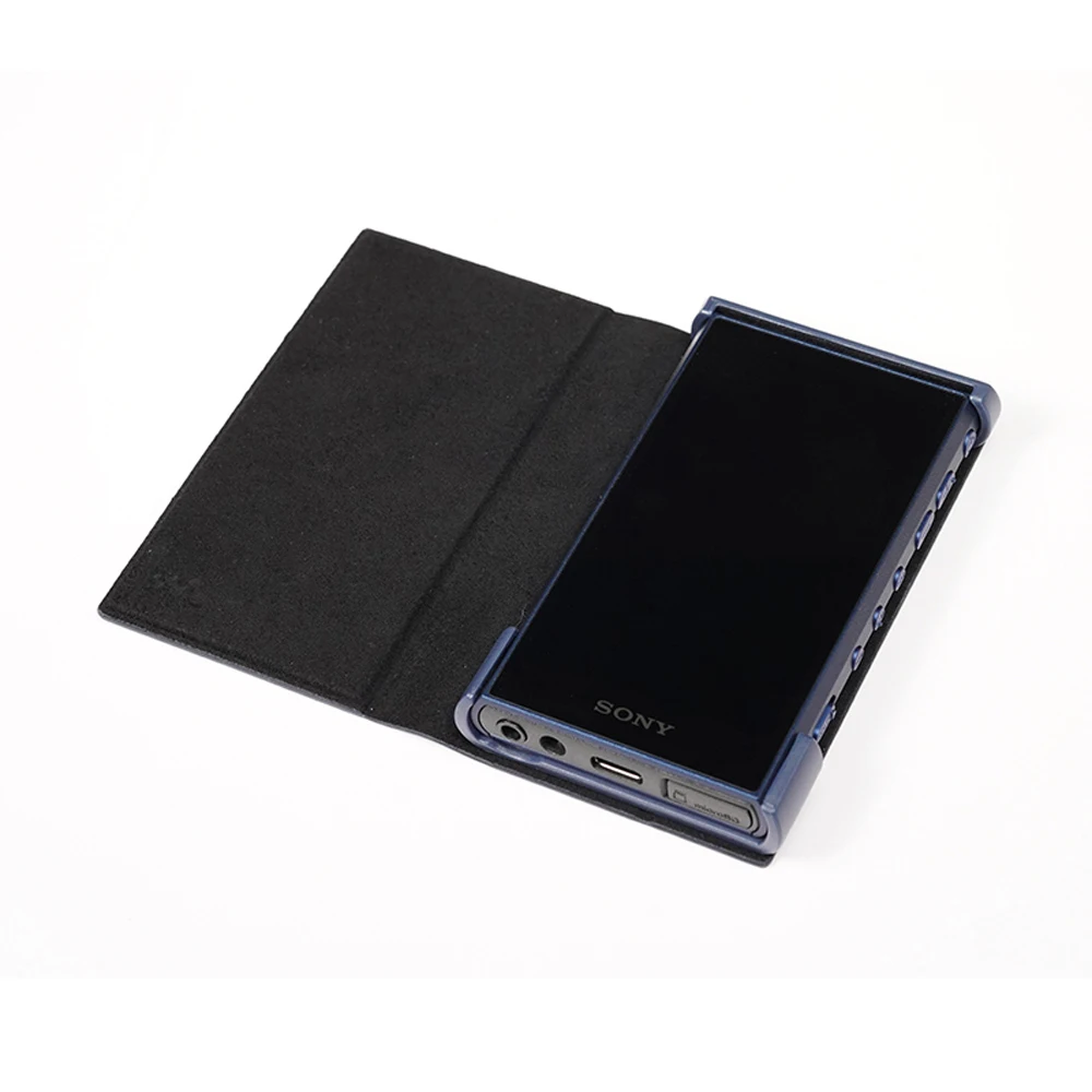 Full Protective Flip PU Leather Case Cover for Sony Walkman NW-A306 NW-A307 NW-A300 Series