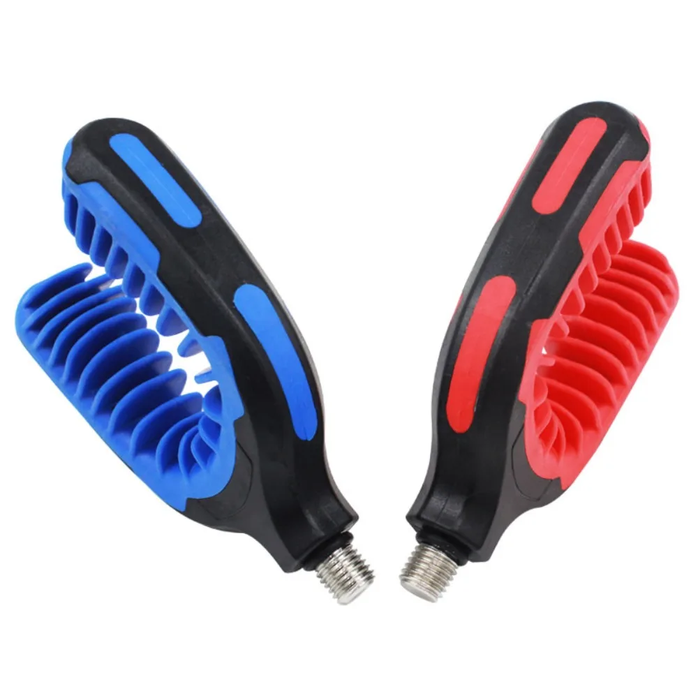 Silicone Fishing Rod Holder Rest Head Gripper Blue/Red Silicone Carp Fishing Rod Rest Head Pole Bracket Grips