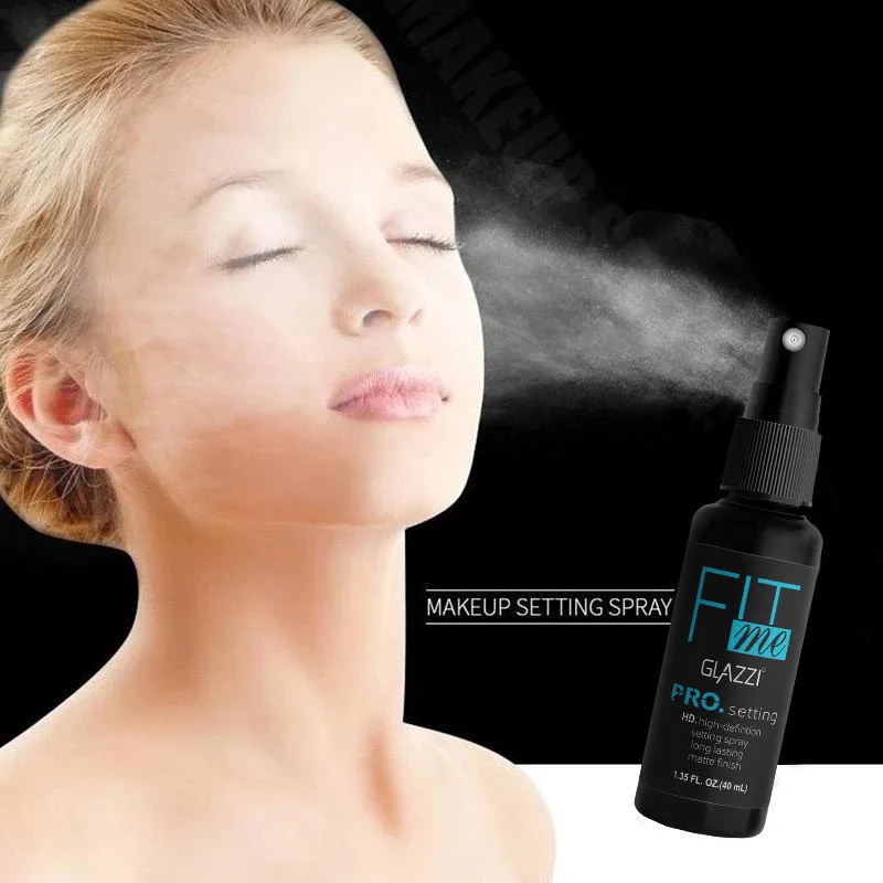 Sdotter Spray fissante per il trucco a lunga durata idratante Non appiccicoso finitura opaca Primer per il trucco Base per fondotinta mantieni il viso F