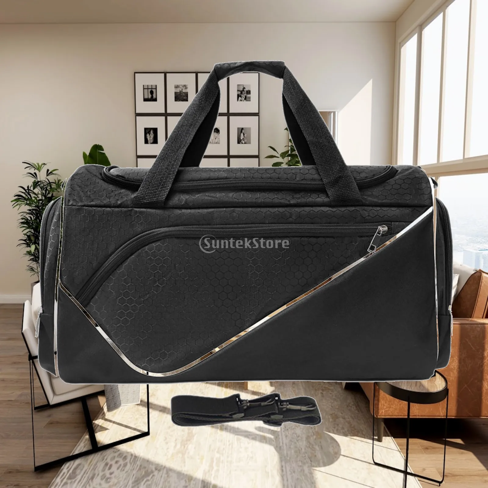 

Gym Bag Travel Duffle Bag for Shoes Luggage Bag Waterproof Overnight Bag with Shoe Compartment for Travel Gym Weekend Workout