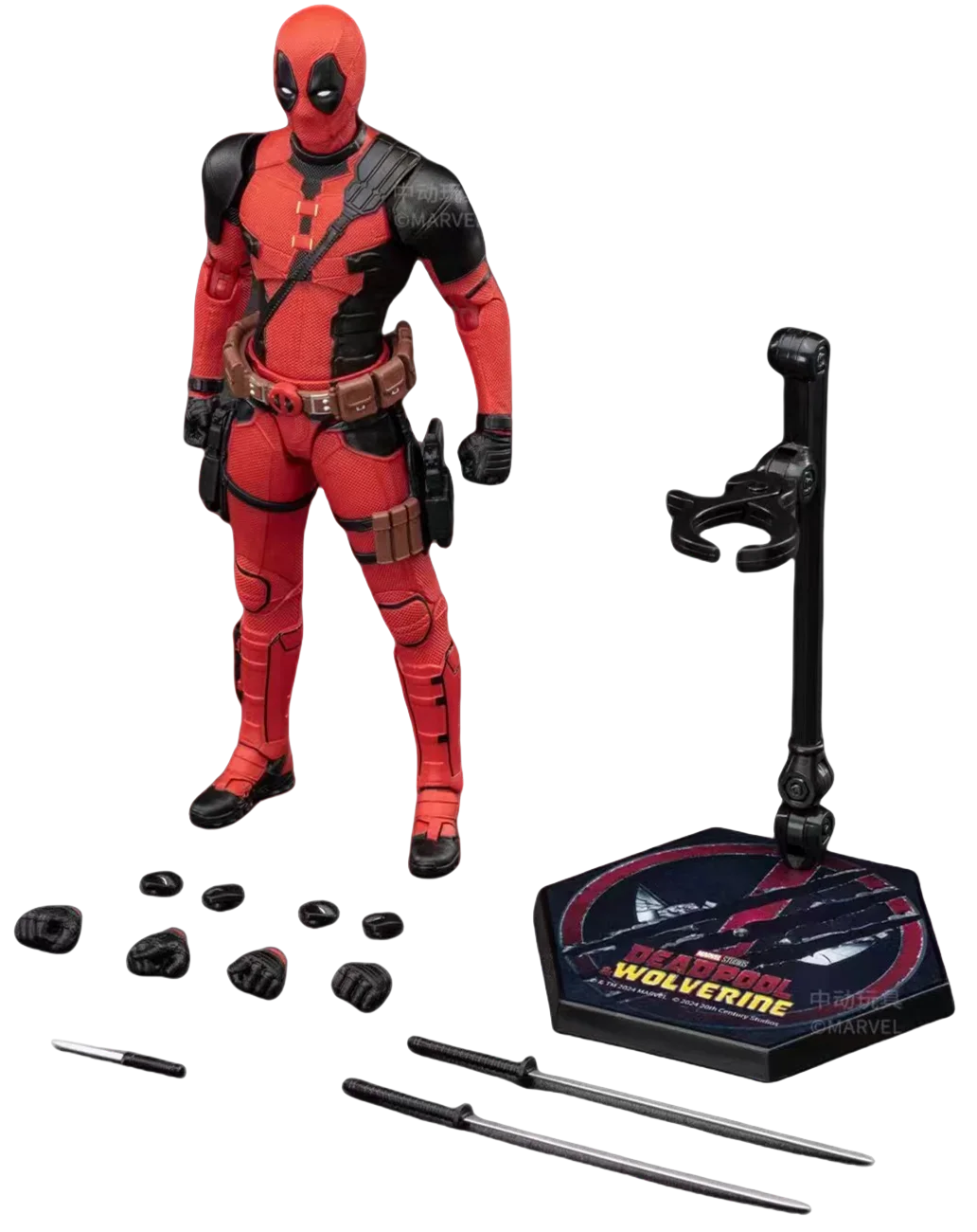 Deadpool & Wolverine Action Figure X-Men Mutants Joint Movable 15.5cm Wade Winston Wilson Collection CT Shf Anime Model Toy