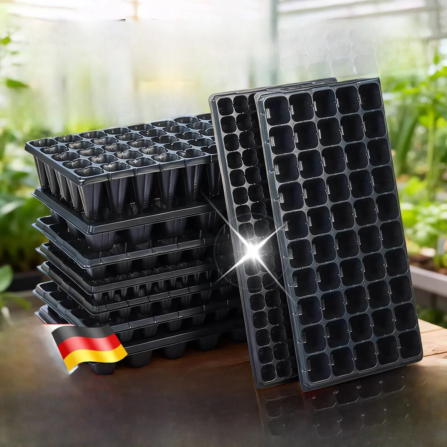 

Набор пластиковых стаканчиков-контейнеров для рассады, суккулентов и овощей, многопозиционный комплект для выращивания растений