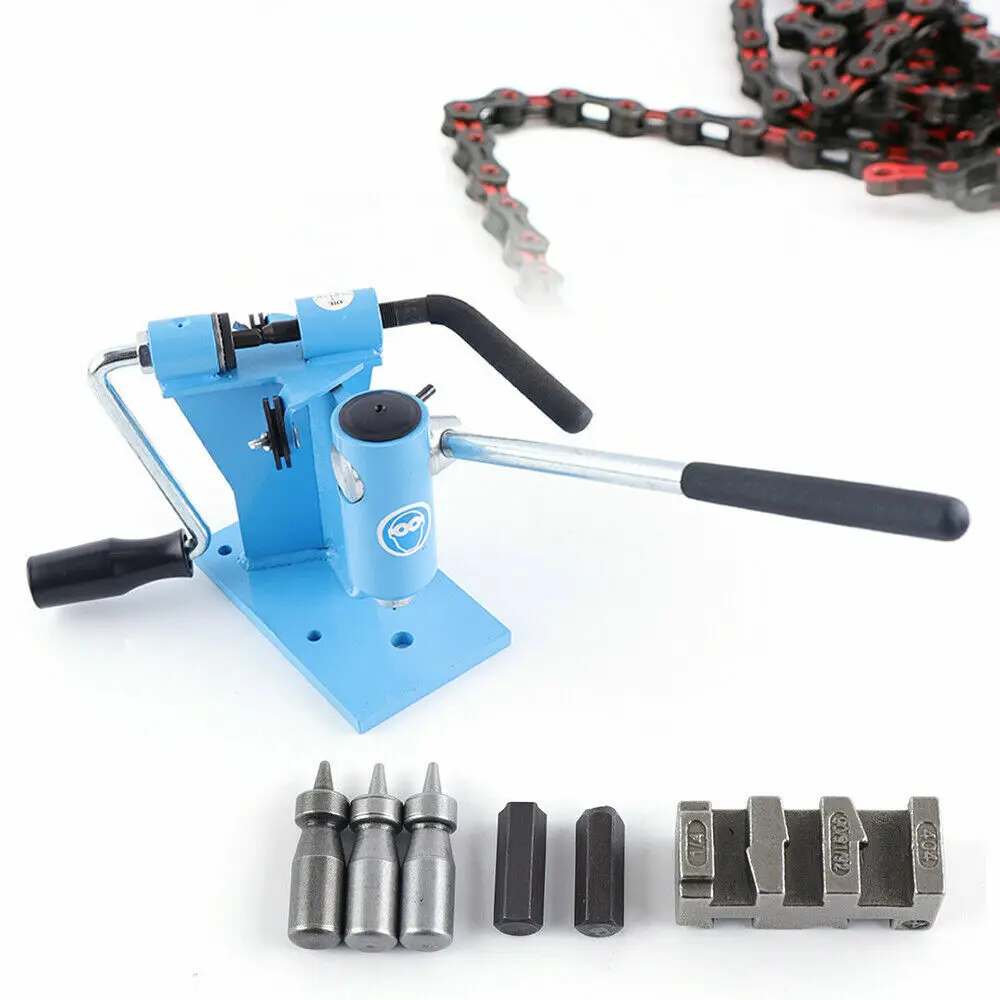 2-in-1 Chainsaw Bench Chain Breaker + Rivet Spinner SharpenerChain Saw Tool Kits