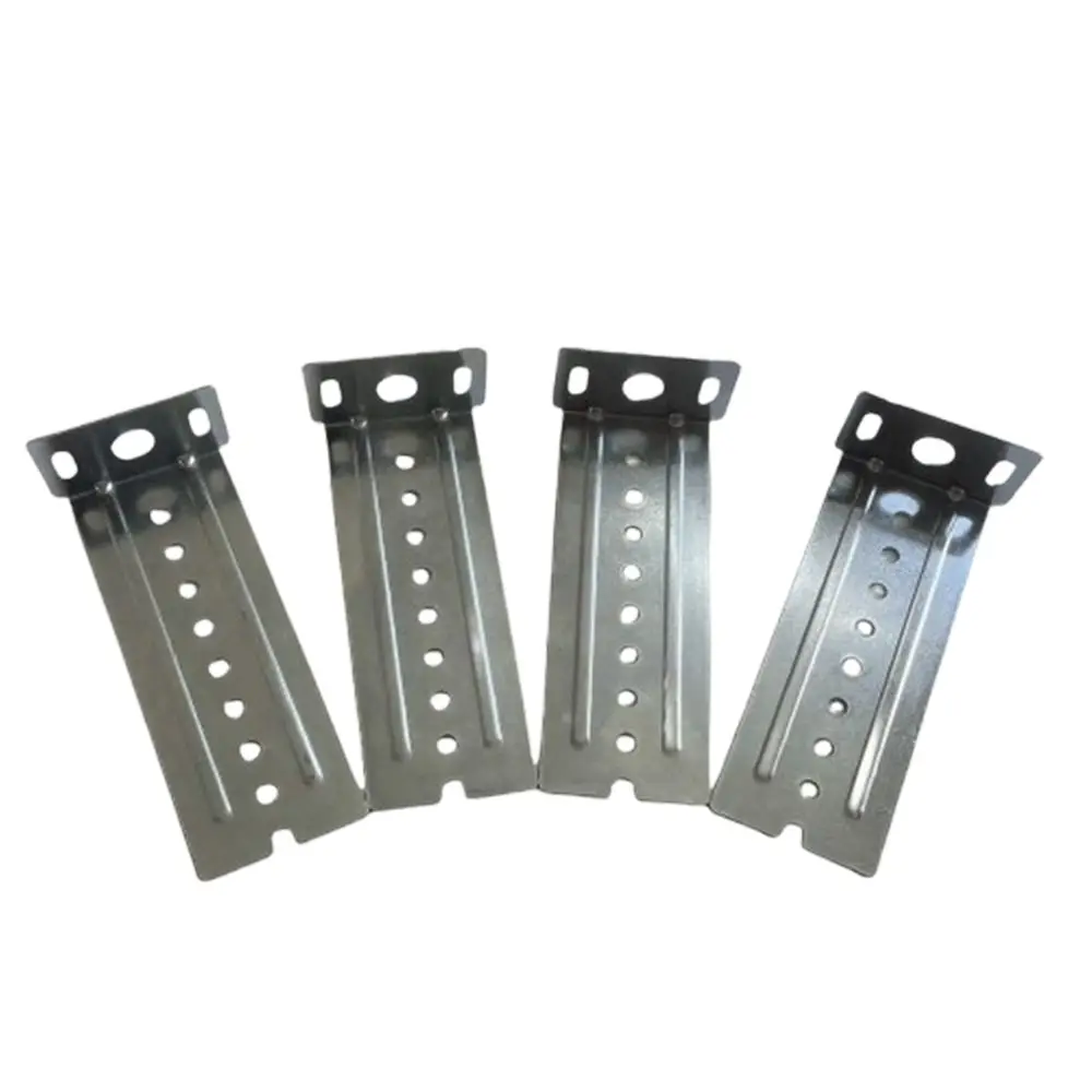 سماكة درج دليل الشريحة السكك الحديدية قوس المضادة للخدش الفولاذ المقاوم للصدأ لوحة السكك الحديدية دعم الأجهزة جودة عالية #2