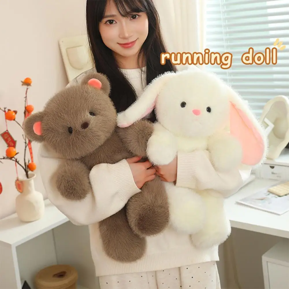 8 Styles de jouets en peluche pour enfants, mignon petit ours éléphant antibactérien, poupée d'anniversaire pour fille, cadeau 7A, jouet doux en peluche pour enfants I7L8