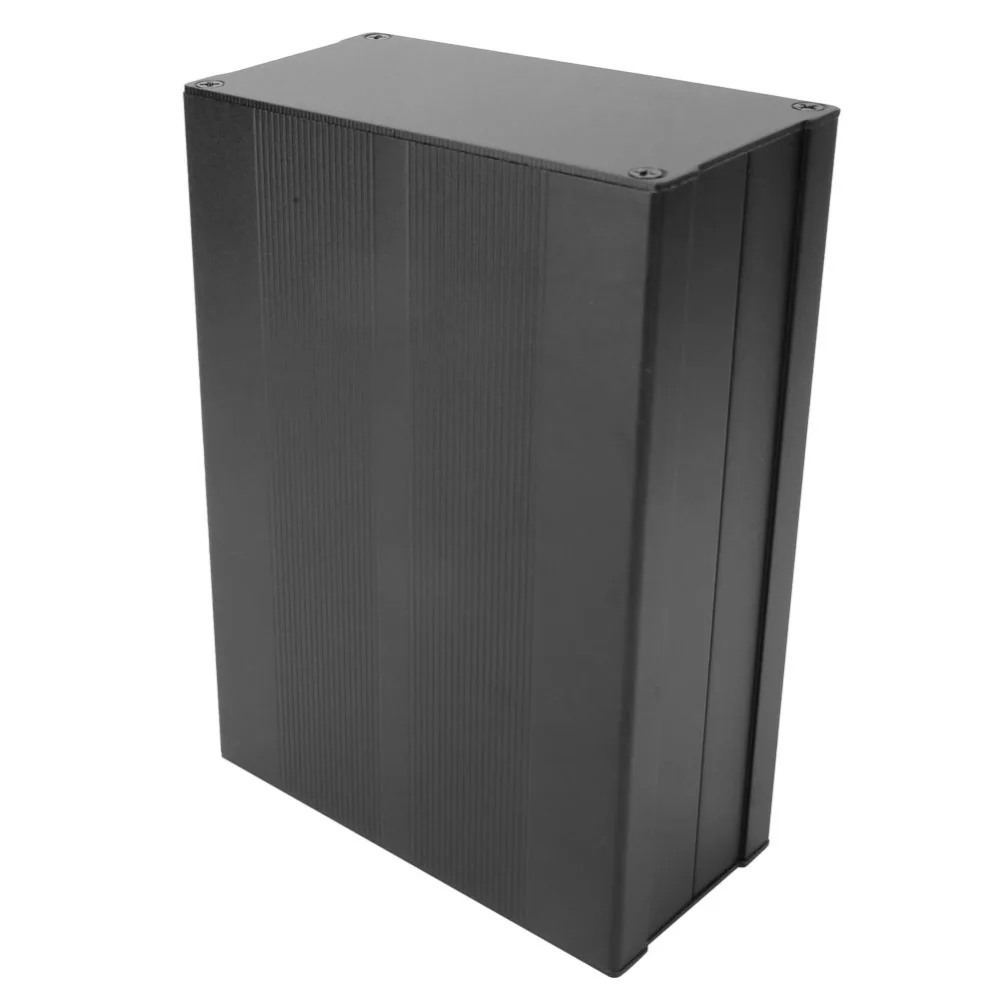 Heat Dissipation 55x106x150mm Aluminum Project Box Split Body Sand Blast Enclosure Case Cooling Case Audio Amplifier