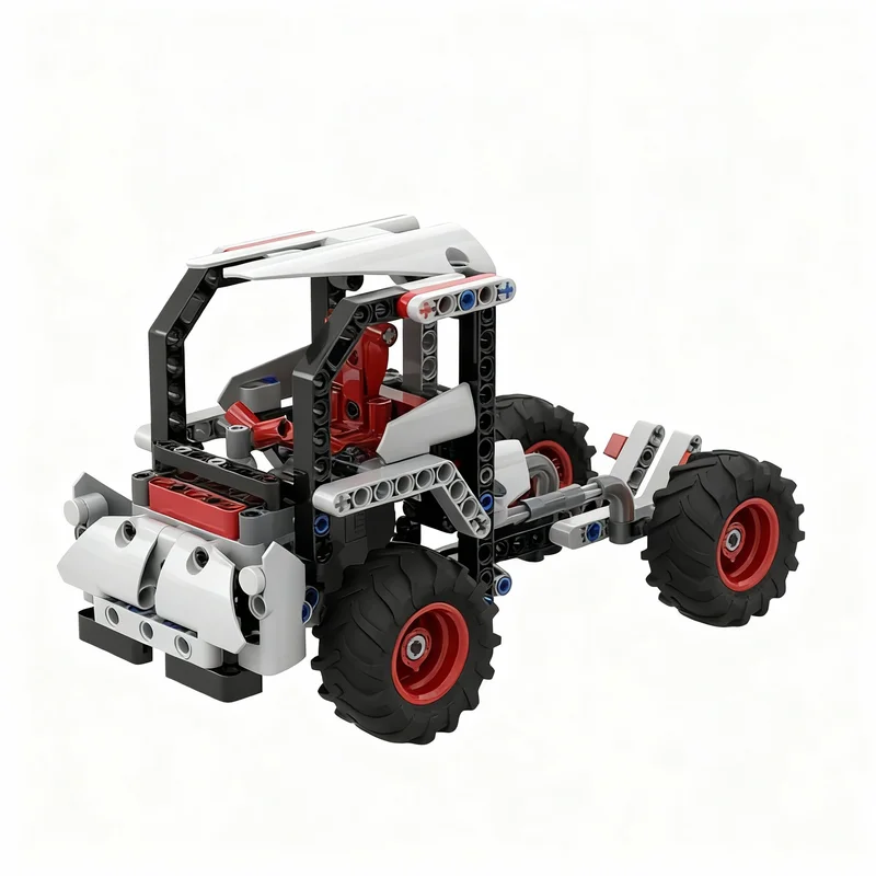205pcs MOC Truck Alternative Technical Model Building Blocks Construction Toy Christmas Gifts DIY Creative Idea Education Brick