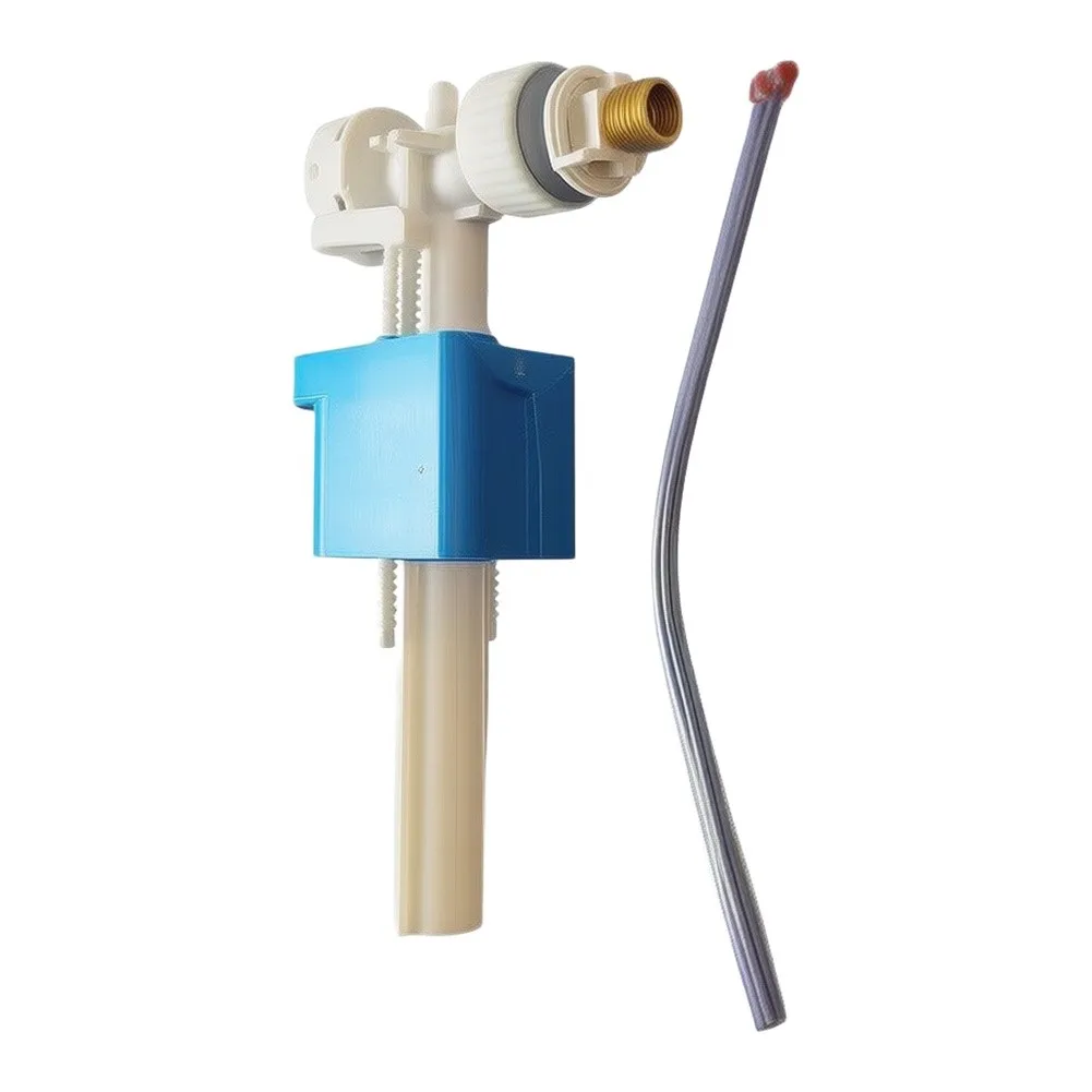 For High Pressure Fill Valve for For High Toilet Tanks with Adjustable Spindle and G 3/8 or 1/2 Side Connection