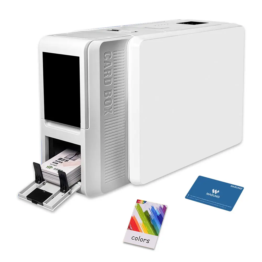 

High-Performance 1200dpi Single Sided Smart PVC ID Card Printer Business Plastic Card Printer in Stock