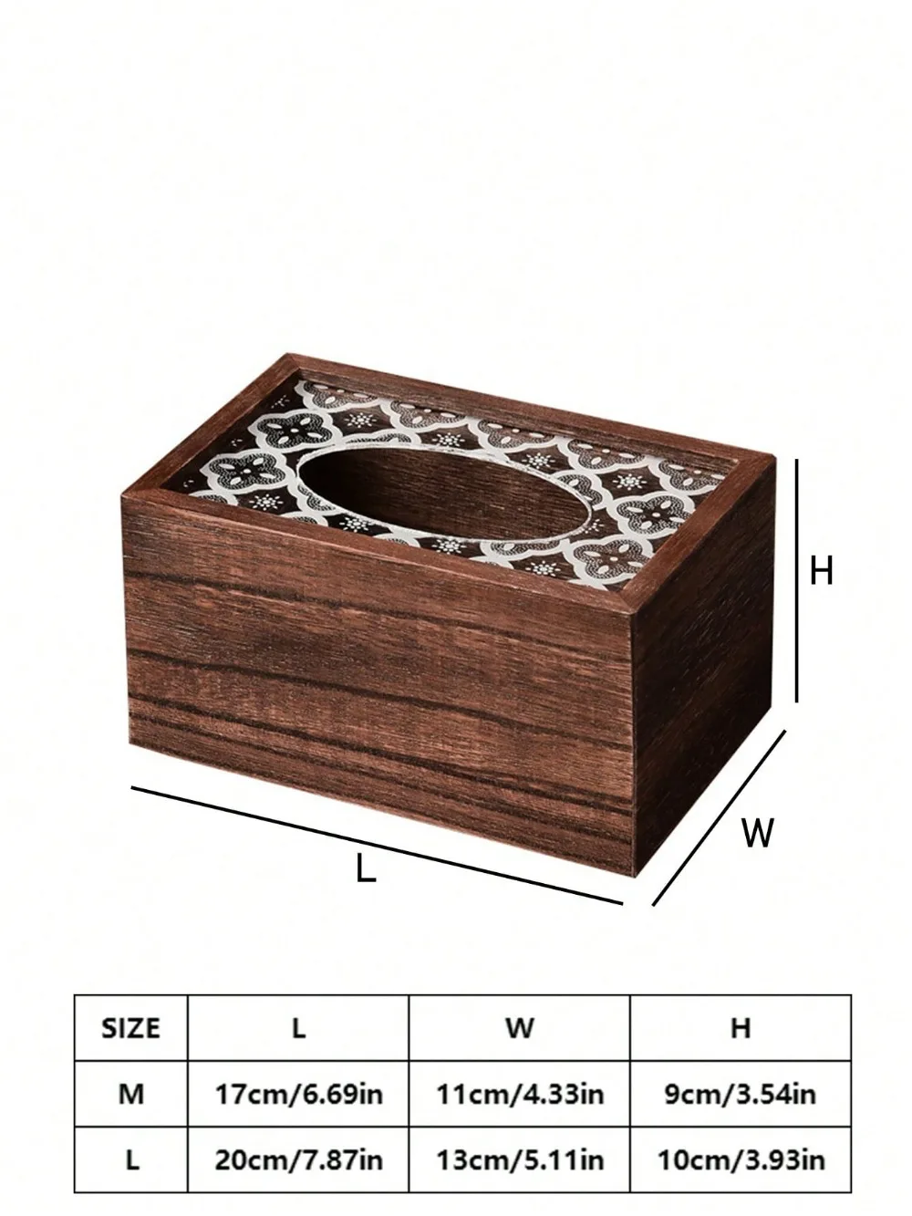 1 قطعة زهر الكرز الخشبي الأنسجة غطاء صندوق حامل مناديل صندوق تخزين هدية فكرة خشبية إبداعية