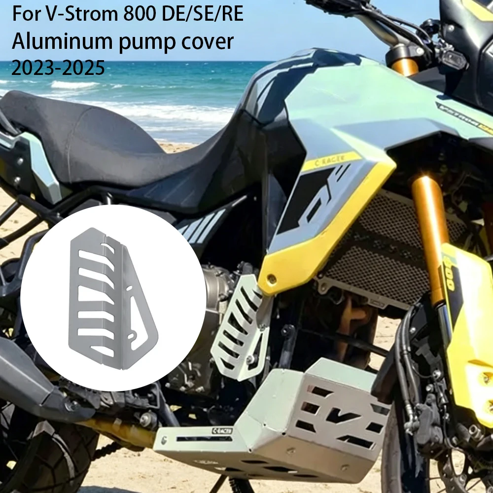 

For Suzuki V-Strom 800 DE / SE / RE V-Strom 800DE 2023-2025 Motorcycle Accessories Aluminum Water Pump Guard Compatible